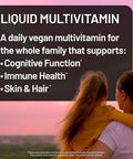 NatureWise Liquid Multivitamin for Women Men of All Ages Sugar Free Vegan Vitamins for Energy Levels Beauty Immune Health with Methylated B12 and Folate NonGMO 30 fl oz(887 mL)