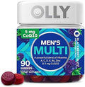 Olly MenS Multivitamin Gummy Overall Health And Immune Support and Metabolism Gummy Rings Apple Cider Vinegar Vitamin B12 Chromium