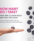 Neocell Biotin Beauty Soft Chews 30 Chewables 10000Mcg Hair Skin and Nails Acai Berry Flavor