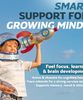 NutriSpec MightyMins Multivitamin for Kids with Iron in Chewable Form for Children from 6 Months Through Adolescence Easier to Absorb Gentle On Digestion 240 Wafers