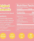 Golde - Superfood Latte Blend - Original Turmeric - Plant-Based W/Coconut, & Ginger - Vegan, Keto, Sugar- - 30 Servings