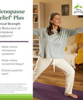 Terry Naturally Menopause Relief Plus Menopause Symptom Supplement Supplement To Aid Against Occasional Tiredness & Night Sweats Supplement With Rhodiola & Black Cohosh 60 Capsules