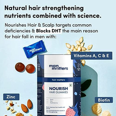 Biotin Hair Gummies Yummy Chewable Strawberry Flavored For Healthy Hair Pack Of 2 (60 Gummies Each)