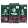Starbucks Whole Coffee Beans, Dark Roast Hot or Iced Coffee, Variety Pack, Three 12 oz BagsÃƒÂ¢Ã¢â€šÂ¬Ã¢â‚¬Â¹