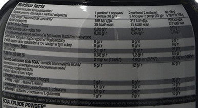 Olimp Sport Nutrition BCAA Xplode 500g Mojiti