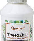 Quantum Health TheraZinc Oral Spray Zinc Immune Support For Adults and Kids Provides Throat Relief in a Soothing Liquid Zinc Spray 4 Oz.