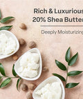 Qrxlabs Shea Coconut Hand Cream 4 Oz - Paraben- Hydrating Formula With Shea Butter Coconut Oil Vitamin E - Non-Greasy Quick-Absorbing - Soften And Moisturize Hands