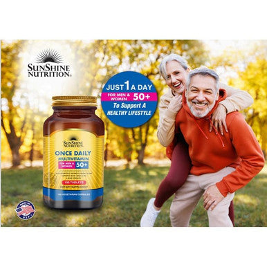Sunshine Nutrition Once Daily Multivitamin Men & Women 100tabs