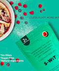 S-wit - Erythritol, Monk Fruit & Stevia Blend, 2X Sugar Replacement, Natural Sweetener, Zero-Calorie, Keto-Friendly, Diabetic-Friendly, Perfect for Baking, Coffee, Tea, and Everyday Use, Sugar-Free (Single Pack, Erythritol, Monk Fruit & Stevia Blend)