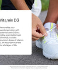 Thorne - Vitamin D3 With A Metered Dispenser - Liquid Vitamin D Vegan Supplement - Supports Healthy Bones Teeth & Muscles Plus Cardiovascular & Immune Function - 4000 Iu - 1 Fl Oz 30 Servings