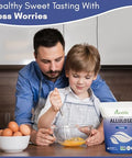 Durelife Golden Monk Fruit Sweetener 5 lb and Durelife Allulose sweetener, 1 lb 100% Pure No Erythritol powdered Sugar Substitute