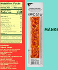 Solely - Organic Mango Fruit Jerky - 5 Individually Wrapped Fruit Strips - Fruit Leather Made from Dried Fruits - Healthy Snacks, Vegan - 0.8oz (23g)