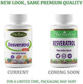 Paradise Herbs Resveratrol Antioxidant Super Potent Ultra Pure Vegan Non Gmo Gluten 180 Vegetarian Capsules