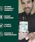Vegan Multivitamins for Vegans and Vegetarians and Complete Multivitamin for Men