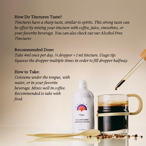 Rainbo Alcohol Mushroom Stress Relief Bundle Cordyceps Mushroom Extract + Reishi Mushroom Tincture Dual Extract Daily Mushroom Tinctures For Immune Support Vegan Liquid Mushroom Supplements