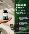 NatureBell Methylated B Complex Vitamins 240 Vegetarian Capsules High Bioavailability 12in1 Formula for Immune Health and Energy Support* NonGMO and GlutenFree