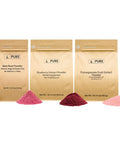 PURE ORIGINAL INGREDIENTS Beet Root, Pomegranate, & Blueberry Powder Bundle (1Lb Each), Supplements, Fruit Powders, Flavorings