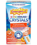 Emergen-C Kidz Immune Plus Crystals On-The-Go Immune Support Supplement With Vitamin C Vitamin D B Vitamins Zinc And Manganese Tropical Punch 28 Stick Packs
