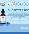 Maryruth'S Organics Kids Probiotic Liquid Drops Usda Organic Probiotics For Digestive Health Ages 4 Gut Health & Immune Support Supplement Overall Health Vegan Non-Gmo 1 Fl Oz
