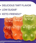 Atkins Endulge Sour Gummy Bears Low Sugar Keto Candy 6 Count