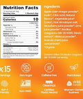 Blume SuperBelly Mango Passion Fruit Gut Health + Hydration 15 Sticks Sugar Free Daily Probiotics Prebiotic Fiber Vit C and Electrolytes Powder Packets