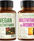 Vimerson Health Vegan Multivitamins for Vegans and Vegetarians and Multivitamin for Women
