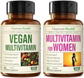 Vimerson Health Vegan Multivitamins for Vegans and Vegetarians and Multivitamin for Women
