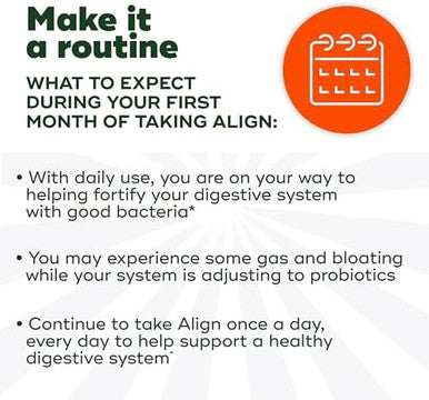 Align Probiotic Extra Strength Probiotics For Women And Men #1 Doctor Recommended BrandÃ¢â‚¬Â¡ 5X More Good Bacteria To Help Support A Healthy Digestive System 42 Capsules (Packaging May Vary)