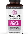 Neuroq Calm Focus Capsules - Stress Relief Supplement - Supports Mental Function & Relaxation - Sensoril Ashwagandha, Magnesium, Gaba, L-Theanine, Andean Cocoa & Kava Kava - 60 Capsules