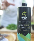 MOLON LAVE Organic Olive Oil Extra Virgin Cold Pressed | Polyphenol Rich Up To 1200mg/kg | EVOO From Greece | Unblended Single Source | 100% Natural | NON-GMO | 25.4 fl oz (750ml)