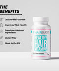 Hair Burst Hair Growth Vitamins Biotin Anti Hair Loss Supplement for Women 60 capsules