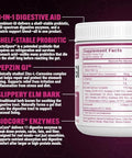 Pescience Complete-Gi Gut Health Powder Probiotics For Women And Men Digestive Enzymes Prebiotic Fiber L Glutamine Pepzin Gi Zinc Carnosine Watermelon Flavor 30 Servings