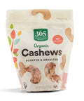 365 by Whole Foods Market, Organic Roasted & Salted Cashews, 10 Ounce