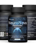Nutri Nation Methylene Blue Pharma Grade (240 Capsules) Supplement With Added Vitamin C Ester For Enhanced Absorption Brain Supplement With Brain Fuel Memory Focus Clarity Cognitive Energy 4 Month Supply