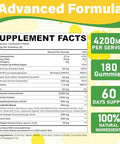 Mafetgmies Glucosamine Chondroitin Gummies Extra Strength Joint Supplements Glucosamine Chondroitin With 180 Count 4200Mg