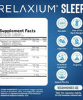 Relaxium Sleep Aid Melatonin With Magnesium Glycinate Valerest & Ashwagandha Nonhabit Forming Sleep Supplement 60 Vegan Capsules 30Day Supply