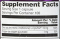 Vitacost Zinc and Copper 15 mg / 1 mg 100 Capsules