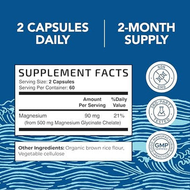 Vitamin D3 K2 And Magnesium Glycinate Supplement Bone Heart And Muscle Support With 5000 Iu D3 K2 Mk7 And 500Mg Magnesium High Absorption Immune & Nerve Support 60 Servings Each