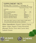 Herbamama Irish Sea Moss Gummies - 1600Mg True Sea Moss Supplement With Bladderwrack And Burdock Root - Vegan Non-Gmo Skin Glow Energy & Immune Support - 90 Pectin-Based Mango-Flavored Chews