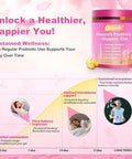 Zrevsb Her Juicy Feminine Probiotics Gummies For Women Tropical Pineapple Flavor 60 Gummies 1 Pack