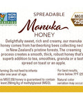 NOW Foods, Manuka Honey, Sweet, Rich And Robust Flavor With A Creamy Texture, 8.8-Ounce