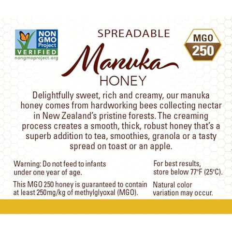 NOW Foods, Manuka Honey, Sweet, Rich And Robust Flavor With A Creamy Texture, 8.8-Ounce