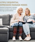 Fit King Air Compression Leg Massager With Heat - Great For Wife Mom Dad