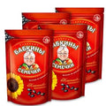 Roasted Sunflower Seads Babkinu 4 Pack - 1 lb/500g by Babkiny