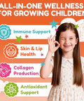 Lamginy L-Lysine Liqud Drops 1000Mg L-Lysine For Kids & Adults With Calcium Complex Gaba Vitamins Skin & Lip Health Immune & Collagen Production Support Non-Gmo Natural Cherry & Orange Flavor 2 Fl Oz