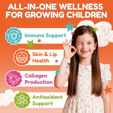 Lamginy L-Lysine Liqud Drops 1000Mg L-Lysine For Kids & Adults With Calcium Complex Gaba Vitamins Skin & Lip Health Immune & Collagen Production Support Non-Gmo Natural Cherry & Orange Flavor 2 Fl Oz