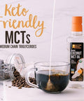 Betterbody Foods Organic Coconut MCT Oil - Energy Boosting- Keto-Friendly - C8 & C10 - Gluten - 16.9 oz