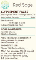 Red Sage A120 (2pcs) Alcohol Herbal Extract Tincture, Concentrated Liquid Drops Natural Red Sage (Salvia Miltiorrhiza) Dried Root (2x4 fl oz)