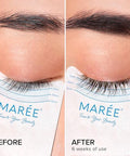 Maree Lash Serum For Eyelash Growth Advanced Eyelash Serum To Grow Lashes & Brows Hyaluronic Acid Biotin Peptides & Vitamins For Thicker Longer Eyelashes And Eyebrows Suero De PestaÃƒÂ±as