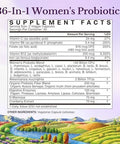 Vitalitown Probiotics For Women, 140 Billion Cfu 20 Strains, Akkermansia Probiotic With Iron, Vitamin C B6 & B12, Digestive Enzymes, Cranberry, D-Mannose, Vaginal Probiotics & Prebiotics, 60 Capsules